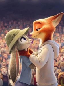 《疯狂动物城》CP为何爆火？尼克朱迪打破刻板印象，性格互补成灵魂伴侣