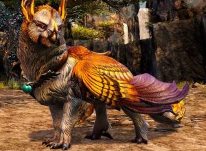 激战2红鬃狮鹫宠物_灵活威严，战斗探索两相宜