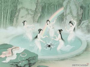 西游记盘丝洞蜘蛛精有几个_蜘蛛精盘丝洞，八戒唐僧遇险，孙悟空智取