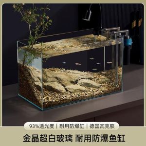 普通玻璃鱼缸能养海水鱼吗_普通玻璃缸养海水鱼？太费心，水温和盐度不好控制！
