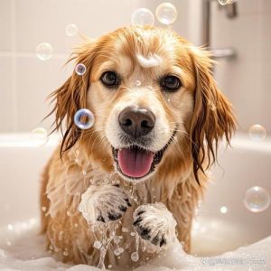 雨天适合给狗狗洗澡吗_雨天狗狗洗澡要注意保暖防感冒