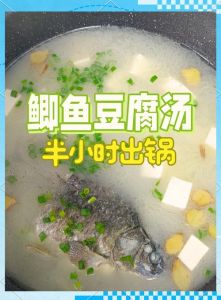 水鱼煲汤最佳配方大全_挑黄肚子活鱼，小心处理炖砂锅，加陈皮胡椒更滋补